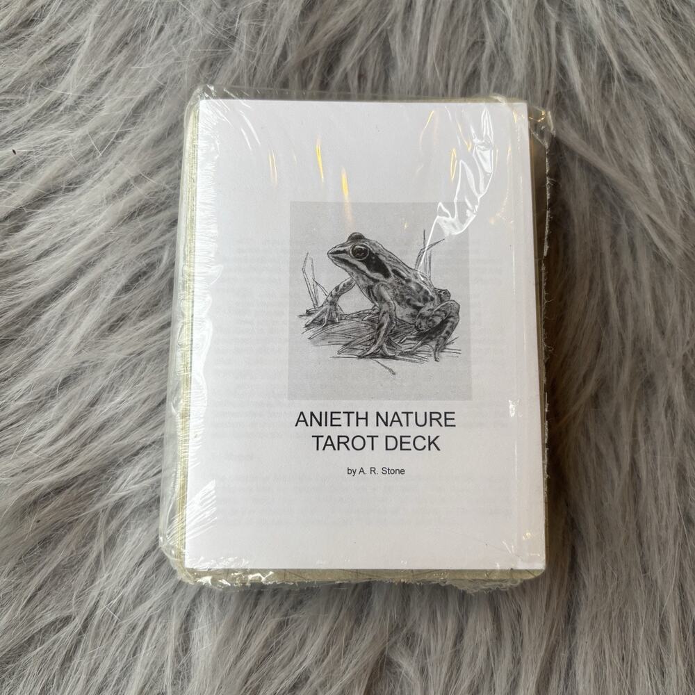 Anieth Nature Tarot Deck Growth & Healing by A.R. Stone Witchy Metaphysical NEW - Picture 2 of 5
